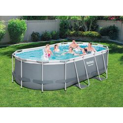 Piscina cu cadru Bestway Power Steel 56620 (Grey) Thumb