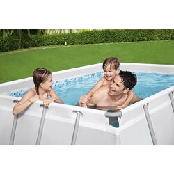Piscina cu cadru Bestway Power Steel 56629 BW (Grey) Thumb