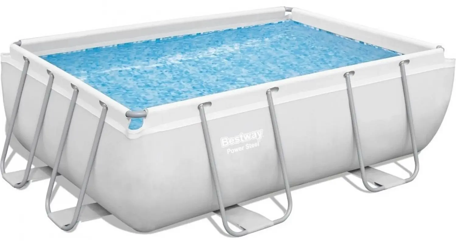 Каркасный бассейн Bestway Power Steel 56629BW (Grey)