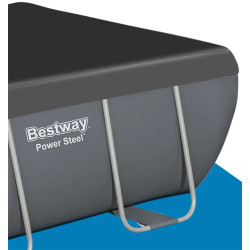 Каркасный бассейн Bestway Power Steel 56629N-15W1 (Grey/Blue) Thumb