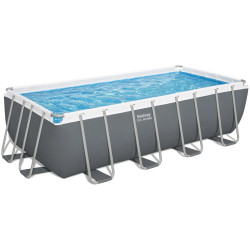 Piscina cu cadru Bestway Power Steel 56671N (Grey/Blue) Thumb