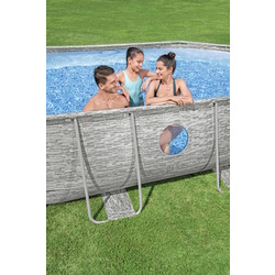 Piscina cu cadru Bestway Power Steel 56946 BW (Grey) Thumb