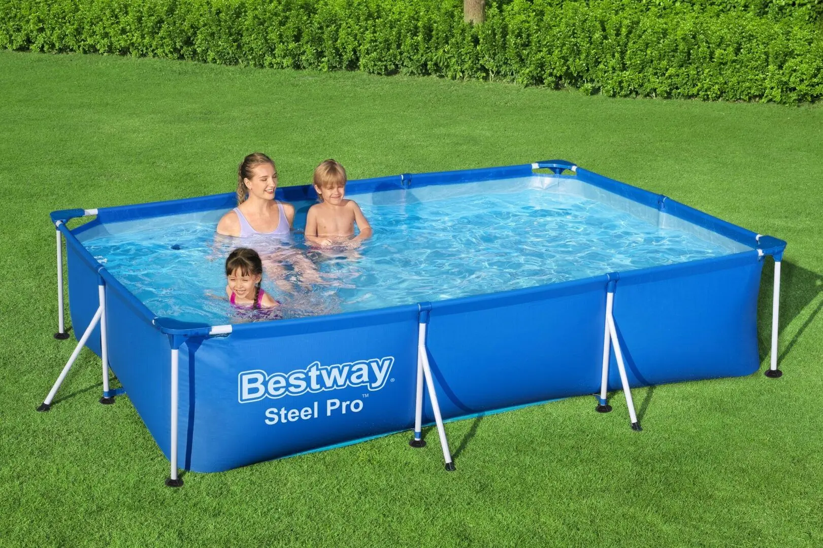 Piscina cu cadru Bestway Power Steel PRO 56411 (Blue)