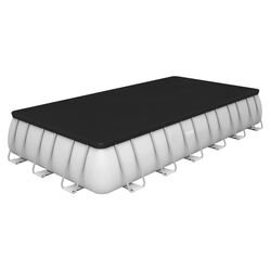 Piscina cu cadru Bestway Power Steel Rectangular 56475 (Grey) Thumb