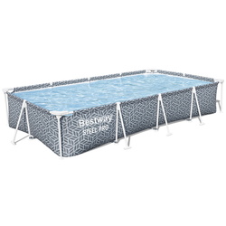 Piscina cu cadru Bestway Steel Pro 561FT (Grey)