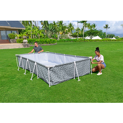 Каркасный бассейн Bestway Steel Pro 561FV Set (Grey) Thumb