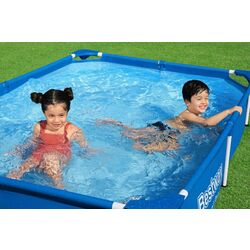 Piscina cu cadru Bestway Steel Pro 56401 BW (Blue) Thumb