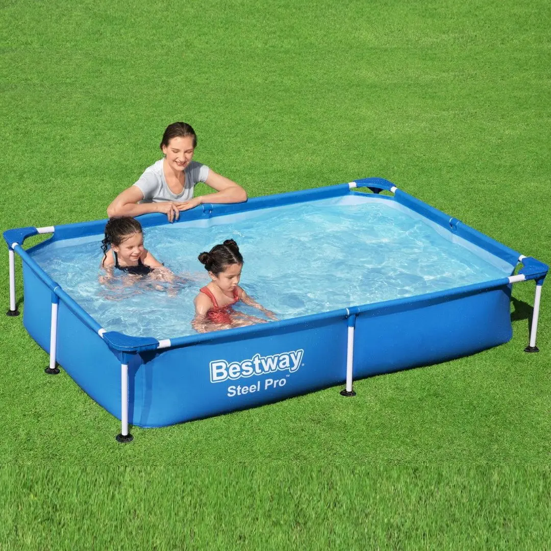 Piscina cu cadru Bestway Steel Pro 56401 BW (Blue) - 2