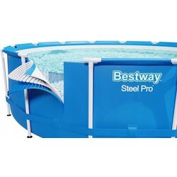 Piscina cu cadru Bestway Steel Pro 56677 (Blue) Thumb
