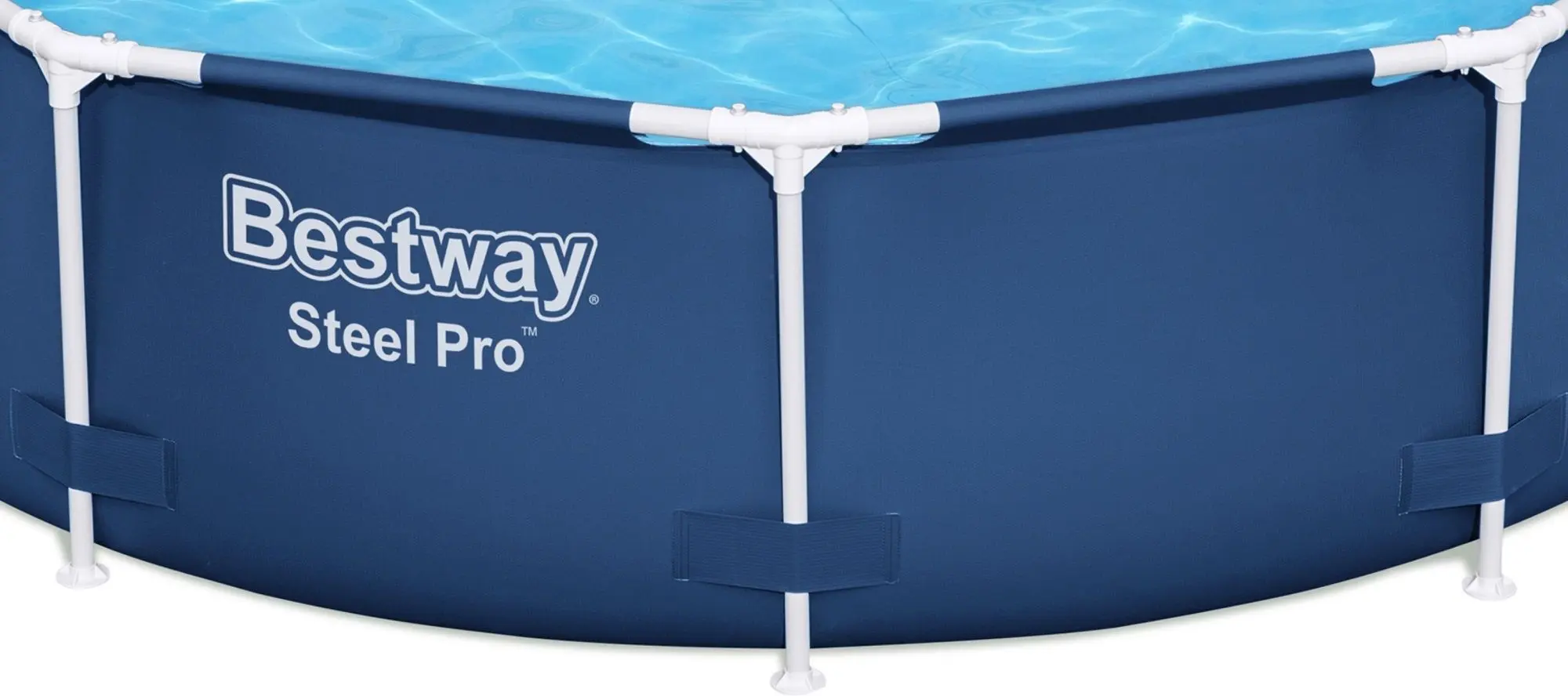 Каркасный бассейн Bestway Steel Pro 56677 BW (Blue) - 3