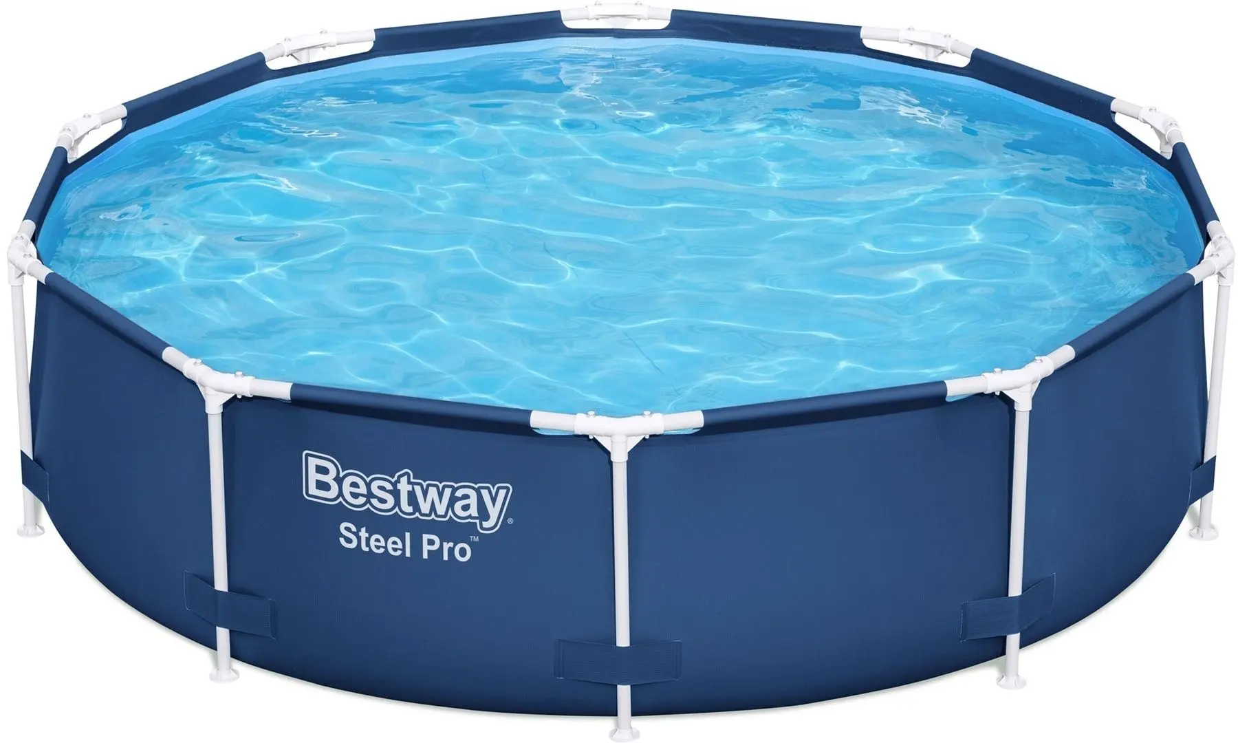 Каркасный бассейн Bestway Steel Pro 56677 BW (Blue)