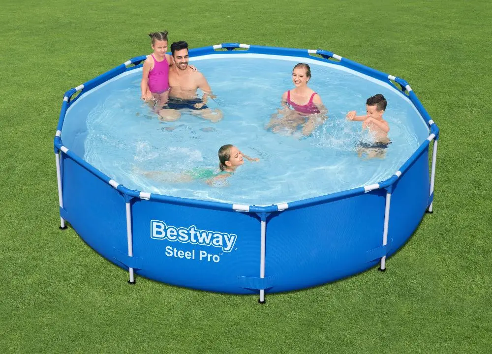 Каркасный бассейн Bestway Steel Pro 56679 (Blue)