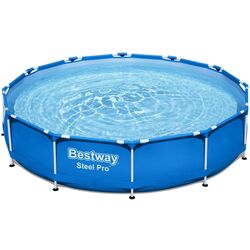 Каркасный бассейн Bestway Steel Pro 56681 (Blue)