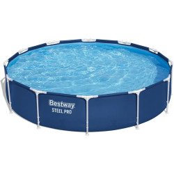 Piscina cu cadru Bestway Steel Pro 56706BW (Dark Blue) Thumb