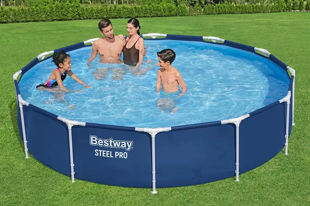 Piscina cu cadru Bestway Steel Pro 56706BW (Dark Blue) - 5