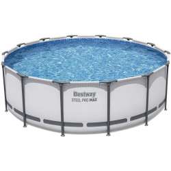 Каркасный бассейн Bestway Steel Pro Max 5612X (White/Blue)