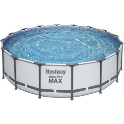 Piscina cu cadru Bestway Steel Pro MAX 5612Z (Grey)