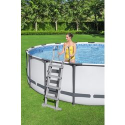 Каркасный бассейн Bestway Steel Pro MAX 5612Z (Grey) Thumb