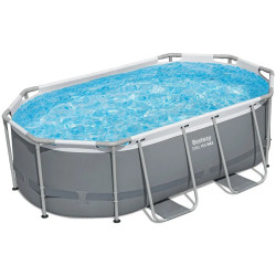 Каркасный бассейн Bestway Steel Pro Max 5614A-16w1 (Grey/Blue) Thumb