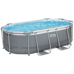 Каркасный бассейн Bestway Steel Pro Max 5614A-M (Grey/Blue) Thumb