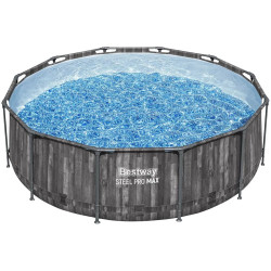 Каркасный бассейн Bestway Steel Pro Max 5614X-17W1 (Grey/Blue) Thumb