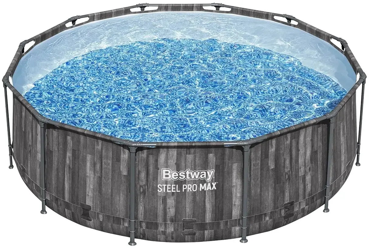 Каркасный бассейн Bestway Steel Pro Max 5614X-17W1 (Grey/Blue) - 4