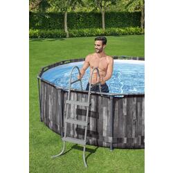 Piscina cu cadru Bestway Steel Pro MAX 5614Z 4.27x1.07m (Grey) Thumb