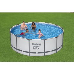 Piscina cu cadru Bestway Steel Pro Max 5618W BW (Light Gray) Thumb