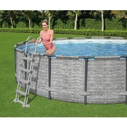 Piscina cu cadru Bestway Steel Pro Max 5618Y BW (Grey) Thumb