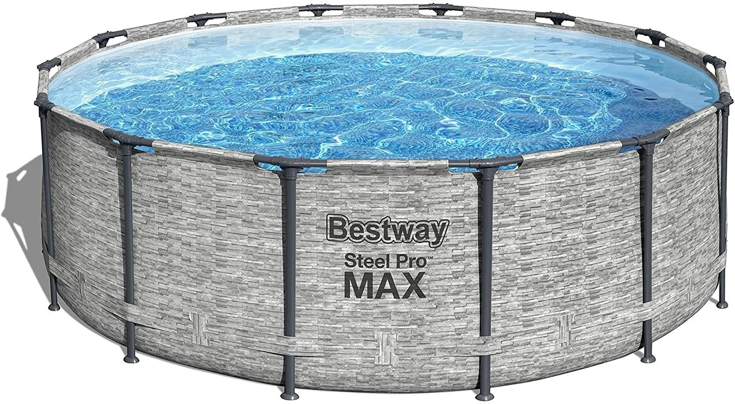 Каркасный бассейн Bestway Steel Pro Max 5619E (Grey)