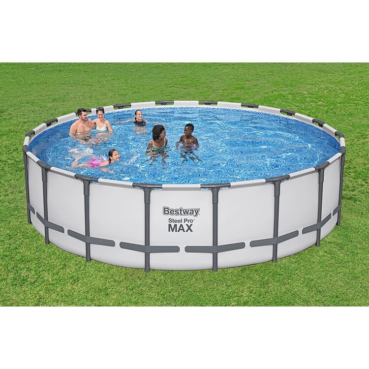 Каркасный бассейн Bestway Steel Pro Max 561FJ (Grey) купить в Кишиневе ...