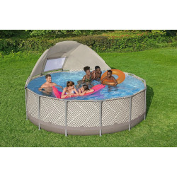 Piscina cu cadru Bestway Steel Pro Max 561FYBW (Beige/Blue) Thumb