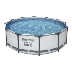 Каркасный бассейн Bestway Steel Pro Max  56260BW (Grey) Thumb