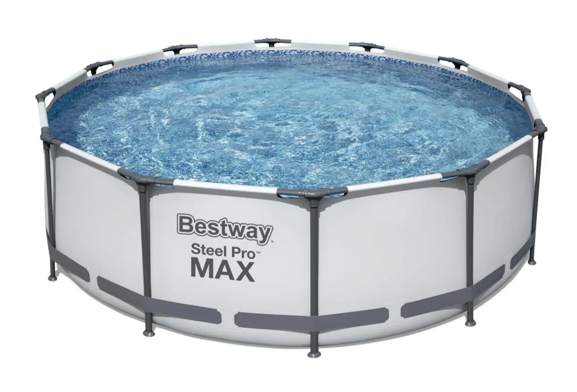 Каркасный бассейн Bestway Steel Pro Max  56260BW (Grey)