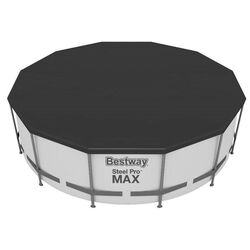 Piscina cu cadru Bestway Steel Pro Max 56420 BW (Grey) Thumb