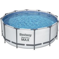Piscina cu cadru Bestway Steel Pro Max 56438 BW (White)