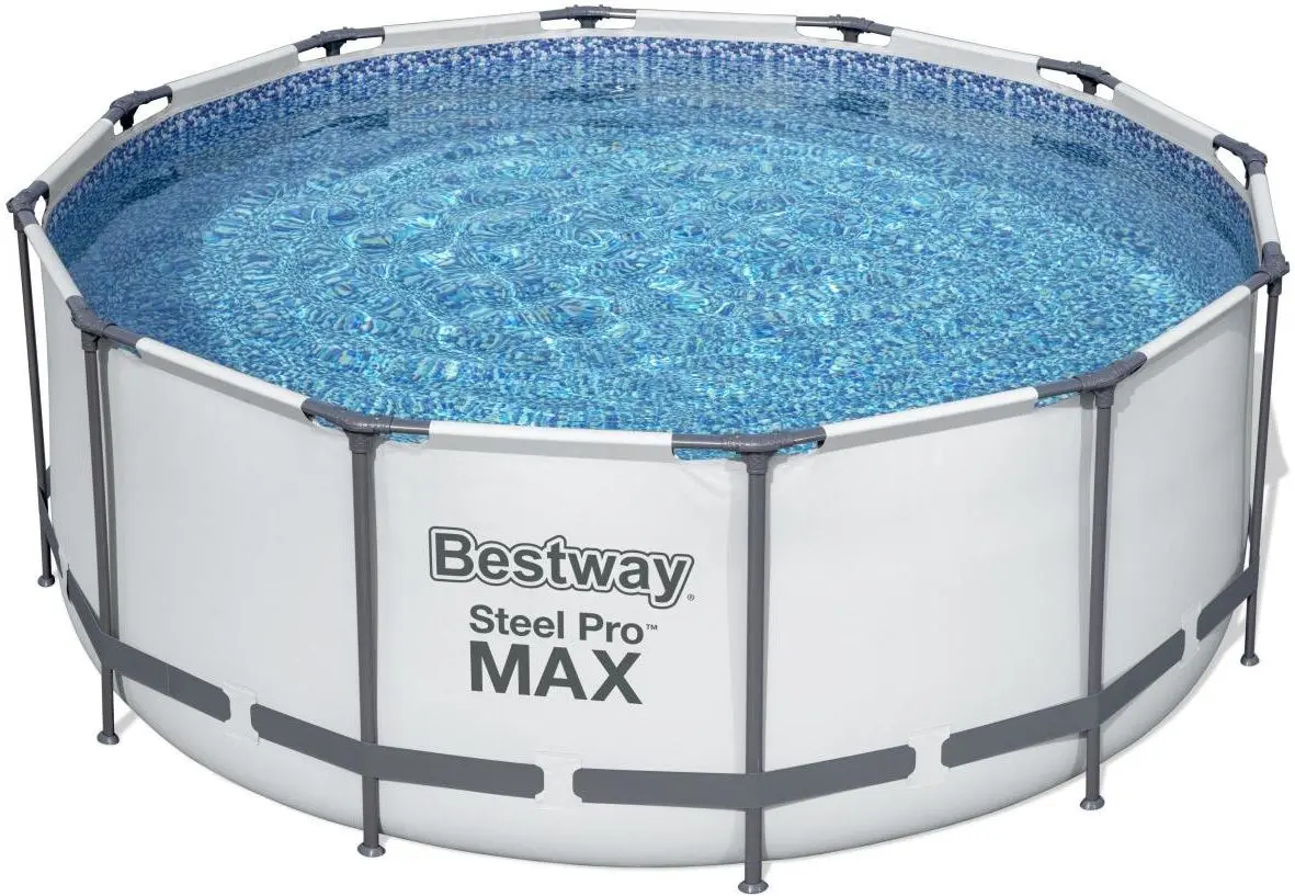 Каркасный бассейн Bestway Steel Pro Max 56438 BW (White)