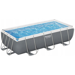 Piscina cu cadru Bestway Steel Pro Max 56442BW (Grey/Blue)