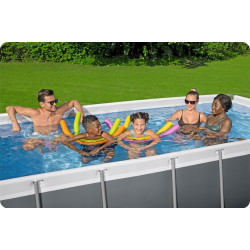 Piscina cu cadru Bestway Steel Pro Max 56442BW (Grey/Blue) Thumb