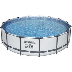 Piscina cu cadru Bestway Steel Pro Max 56488 (Grey)