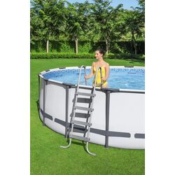 Каркасный бассейн Bestway Steel Pro Max 56488 (Grey) Thumb