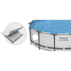 Каркасный бассейн Bestway Steel Pro Max 56488 (White/Blue) Thumb