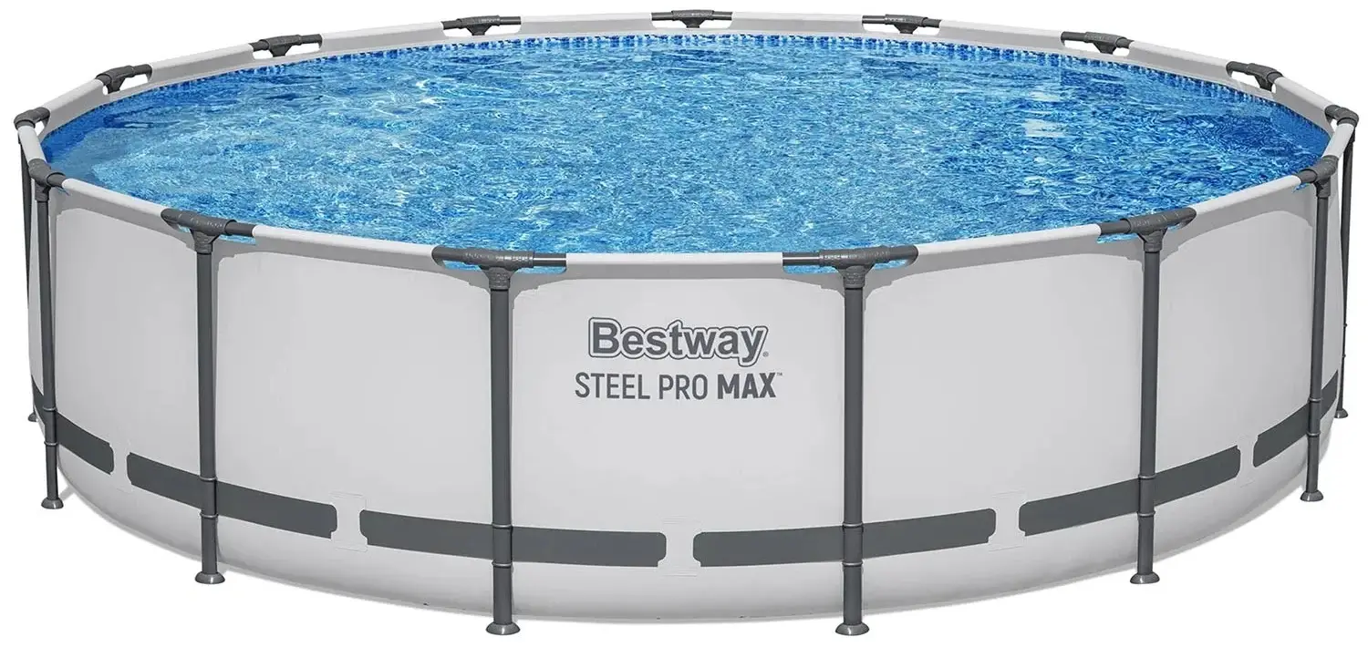 Каркасный бассейн Bestway Steel Pro Max 56488 (White/Blue)