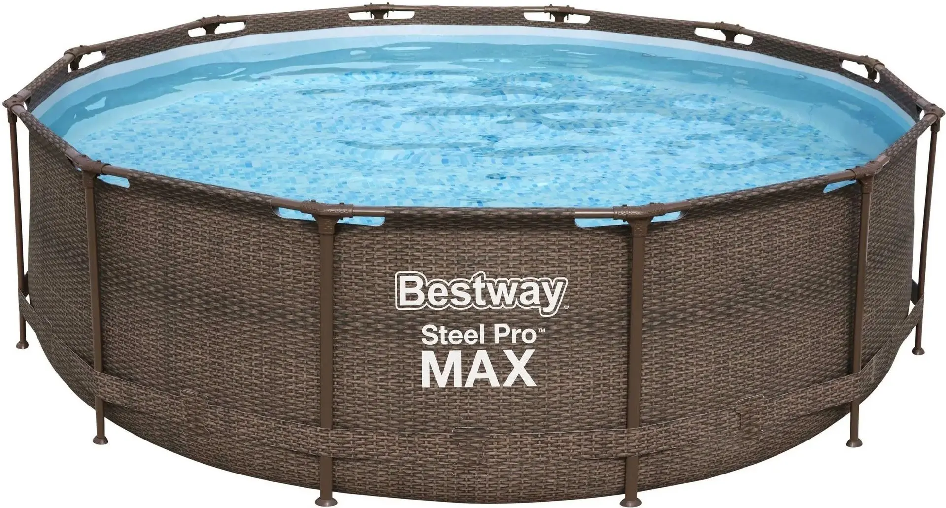 Каркасный бассейн Bestway Steel Pro Max 56709 (Brown)