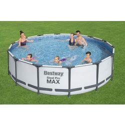 Piscina cu cadru Bestway Steel Pro Max 56950 427x107cm (White/Grey) Thumb