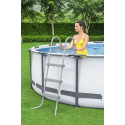 Piscina cu cadru Bestway Steel Pro Max 56950 427x107cm (White/Grey) Thumb