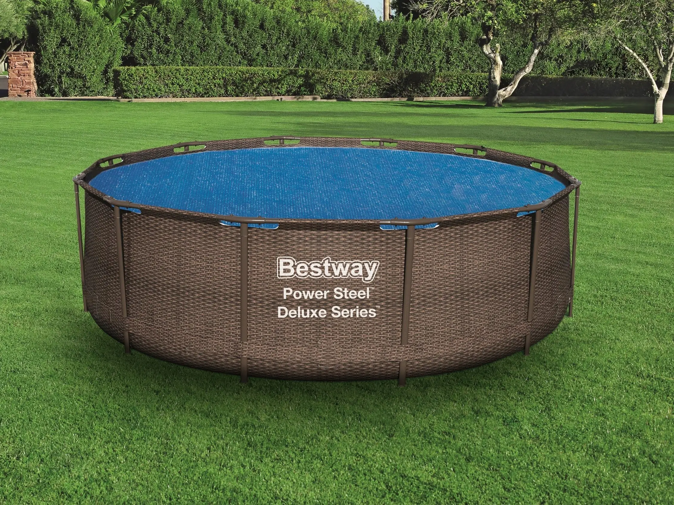 Тент для бассейна Bestway 58242 (Blue) - 4