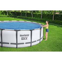 Тент для бассейна Bestway 58242 (Blue) Thumb