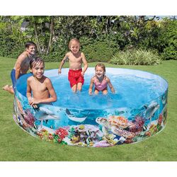 Piscina cu cadru pentru copii Intex Coral Reef 58472 Thumb