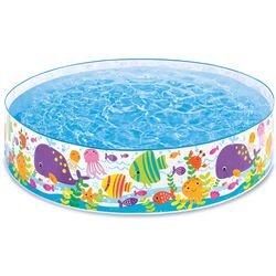 Piscina cu cadru pentru copii Intex Ocean 56452
